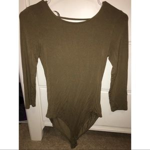 Bodysuit (olive green)
